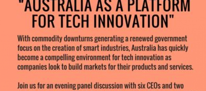 Australia as a platform for tech innovation